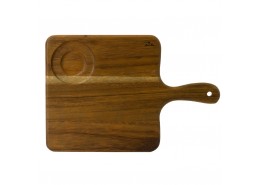 Acacia Wood Square Handled Board
